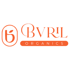 Bvril brand logo used for wellness, skincare, and natural health products website